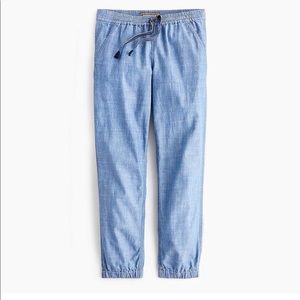 J.crew Chambray Jogger - Like New